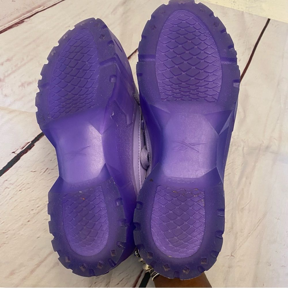 Reebok X Cardi B Club C - Purple GX7632 Womens Shoes Sneakers - Picture 8 of 10